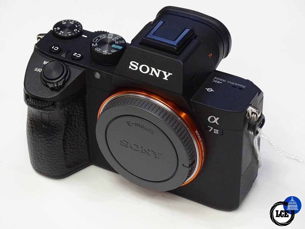 Sony A7 III Body Low Shutter Count