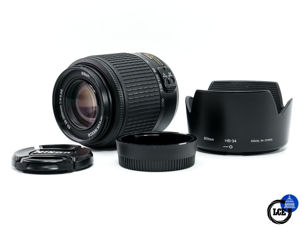 Nikon AF-S 55-200mm F4-5.6G ED DX