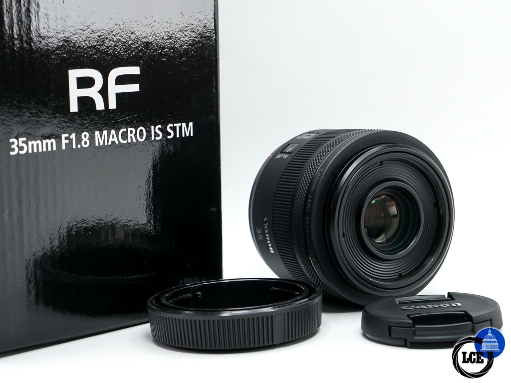 Canon RF 35mm F1.8 Macro IS STM * BOXED *