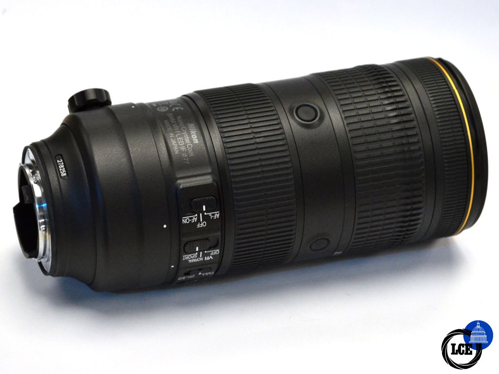 Nikon AF-S 70-200mm F2.8E FL ED VR N