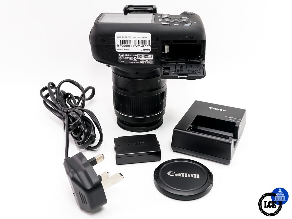 Canon EOS 1100D + EF-S 18-55mm III * LOW SHUTTER COUNT *