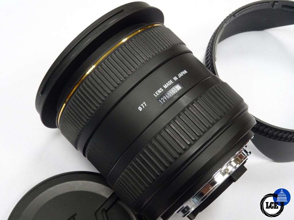 Sigma 10-20mm  f4-5.6  Nikon Fit