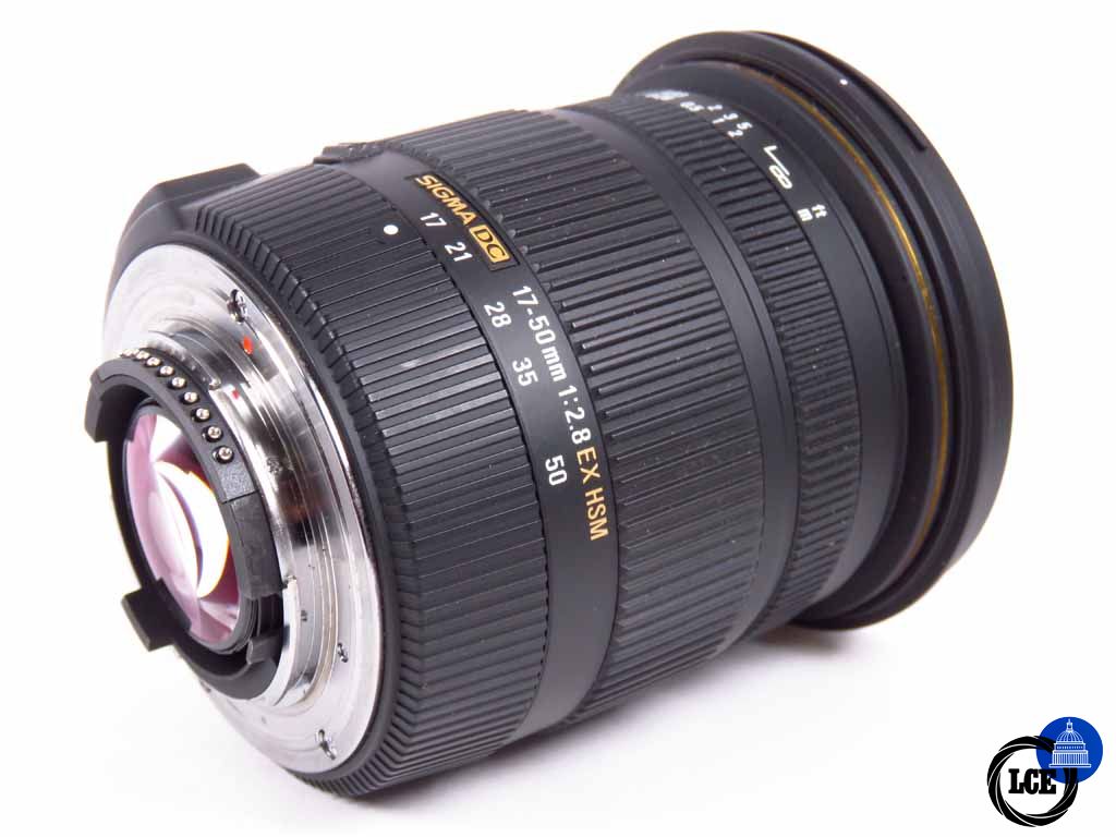 Sigma 17-50mm f2.8 EX HSM Nikon AFD Fit