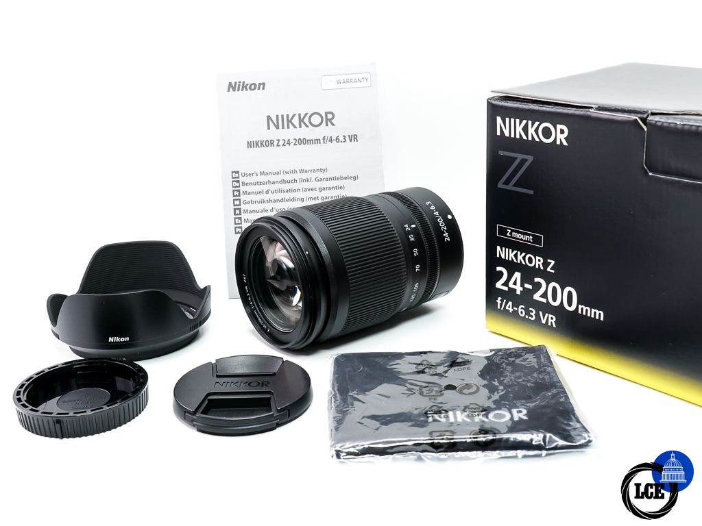 Nikon Z 24-200mm f4-6.3 VR