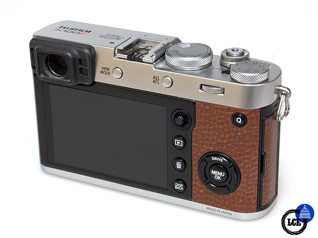 FujiFilm X100F Brown & Brown stay on Leather case 