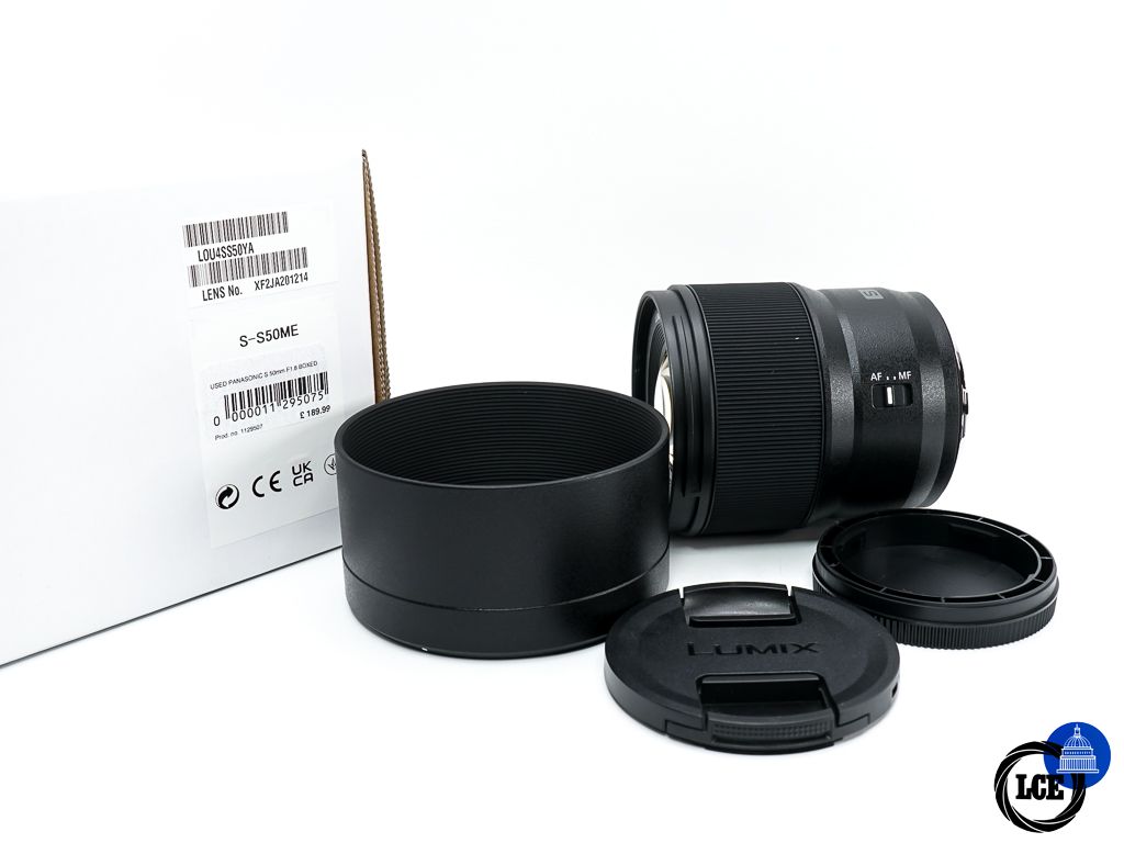 Panasonic S 50mm F1.8 * BOXED *