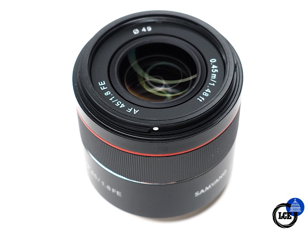 Samyang 45mm f1.8 FE