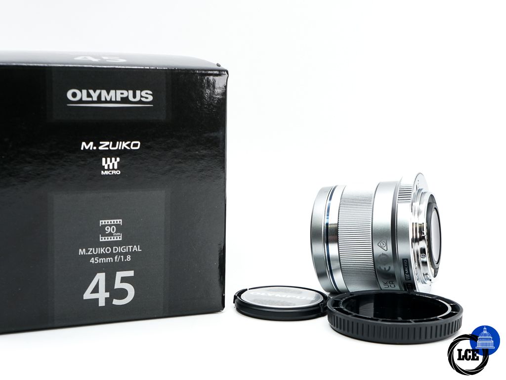 Olympus 45mm F1.8 Silver * MINT & BOXED *