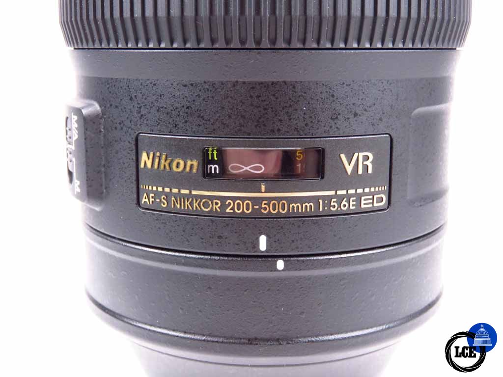 Nikon 200-500mm f5.6 E VR ED 