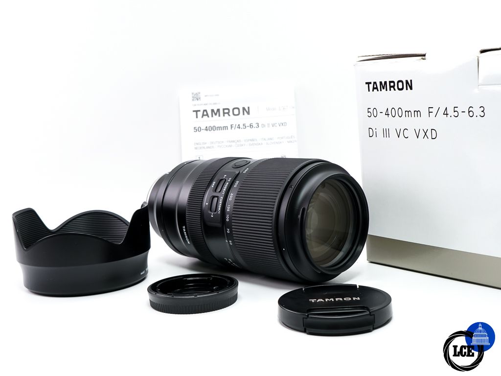 Tamron 50-400mm F4.5-6.3 Di III VC VXD * BOXED *