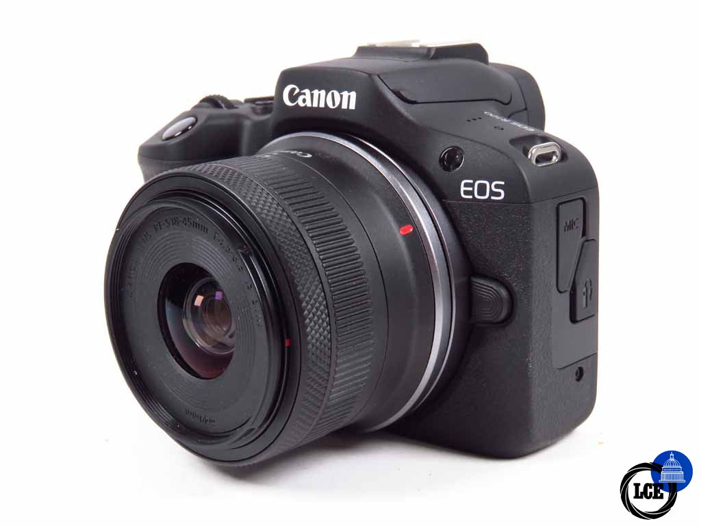 Canon EOS R100 c/w 18-45mm