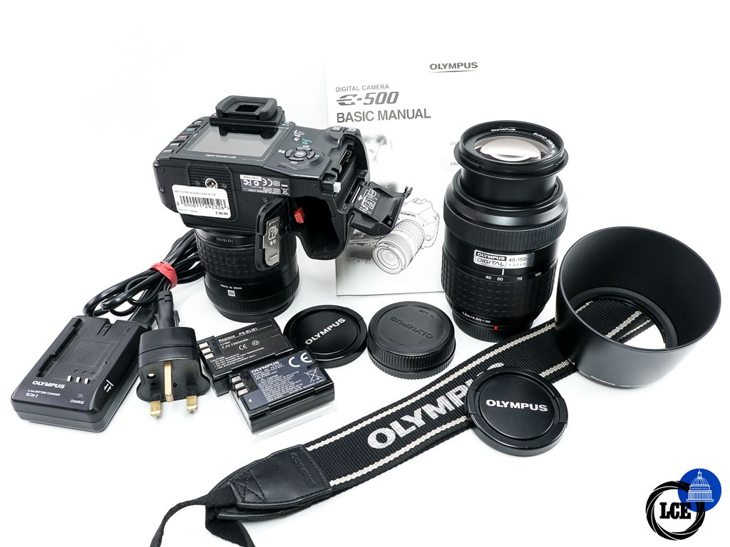 Olympus E500 TWIN LENS KIT