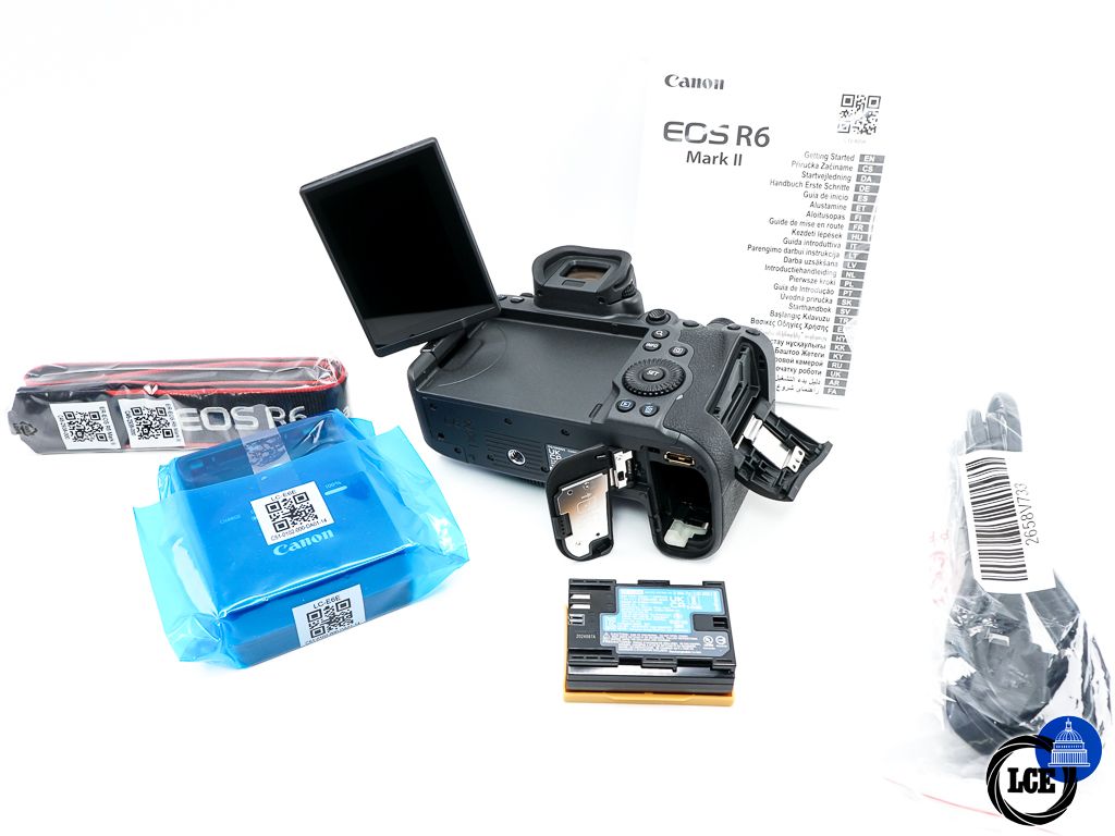 Canon EOS R6 Mark II Body * BOXED / SHUTTER COUNT 1K *