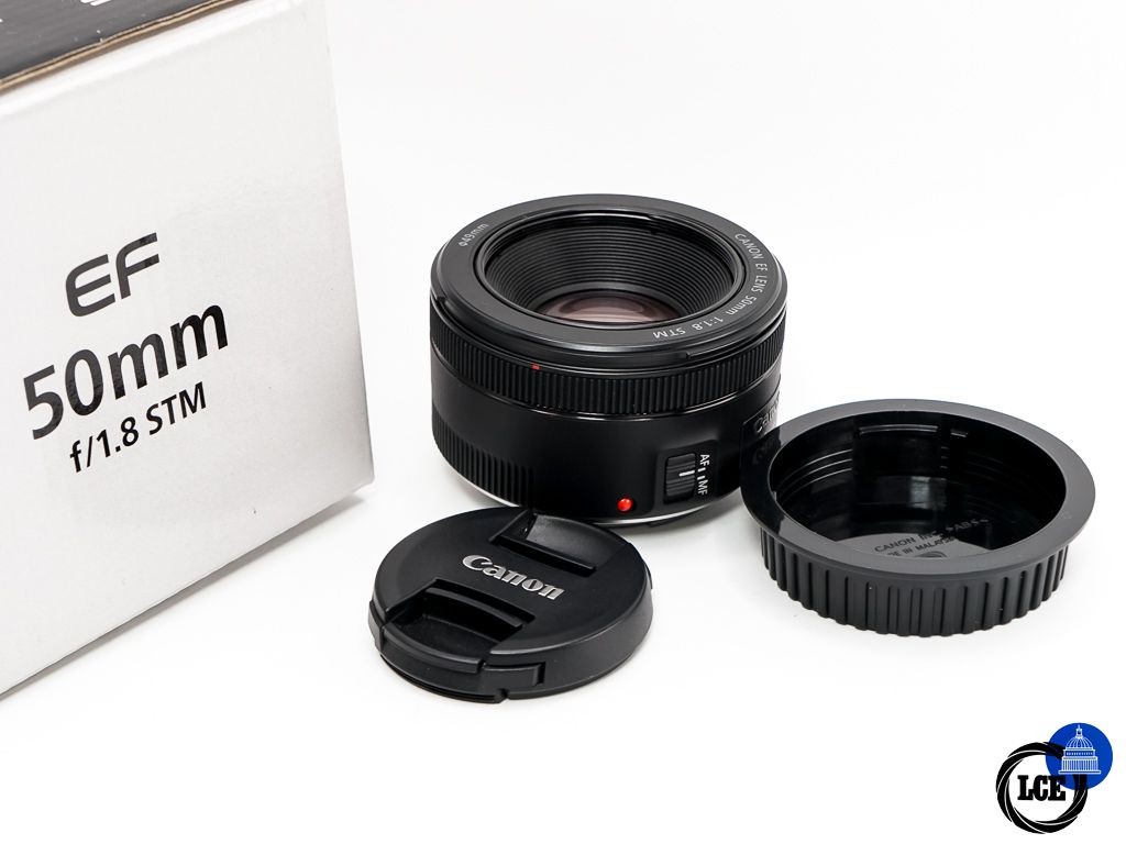 Canon EF 50mm F1.8 STM * BOXED *