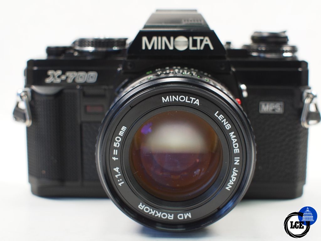 Minolta X700 with 50mm f1.4