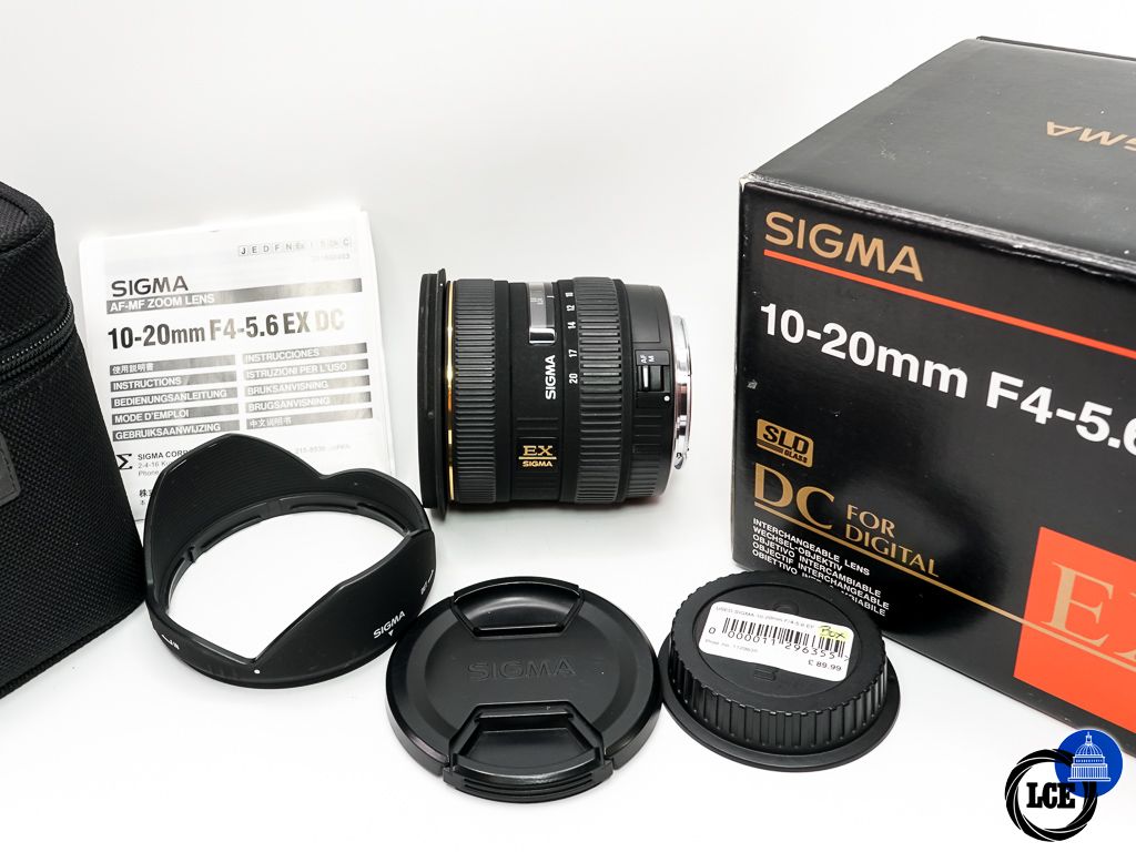 Sigma 10-20mm F4-5.6 DC HSM * BOXED *