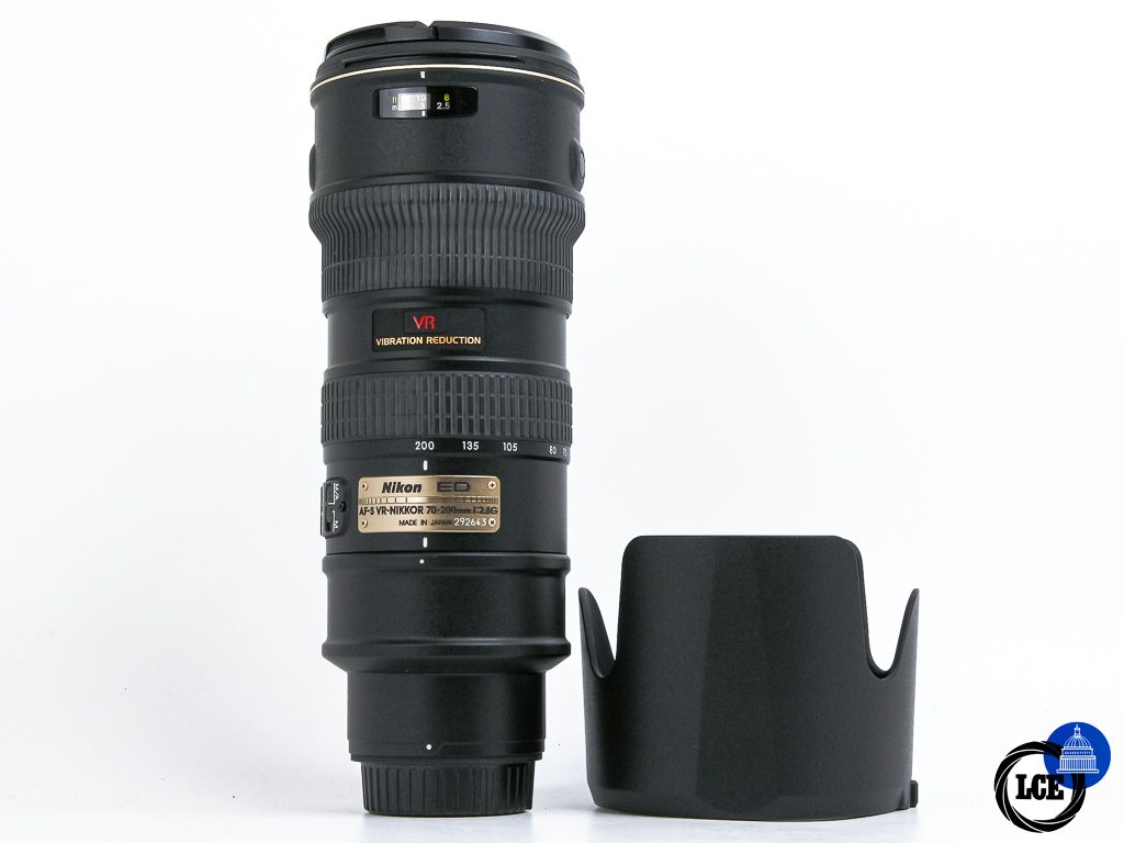 Nikon AF-S 70-200mm f2.8 G ED VR