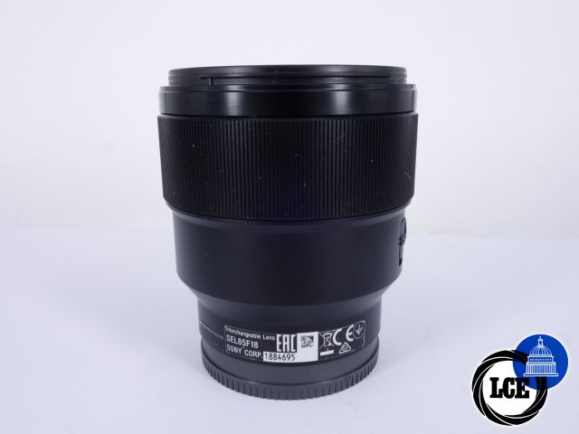 Sony FE 85mm F1.8