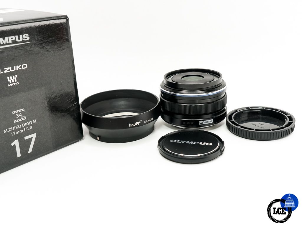 Olympus 17mm F1.8 Black