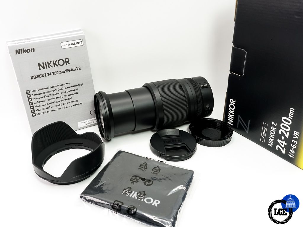 Nikon Z 24-200mm F4-6.3 VR * BOXED *