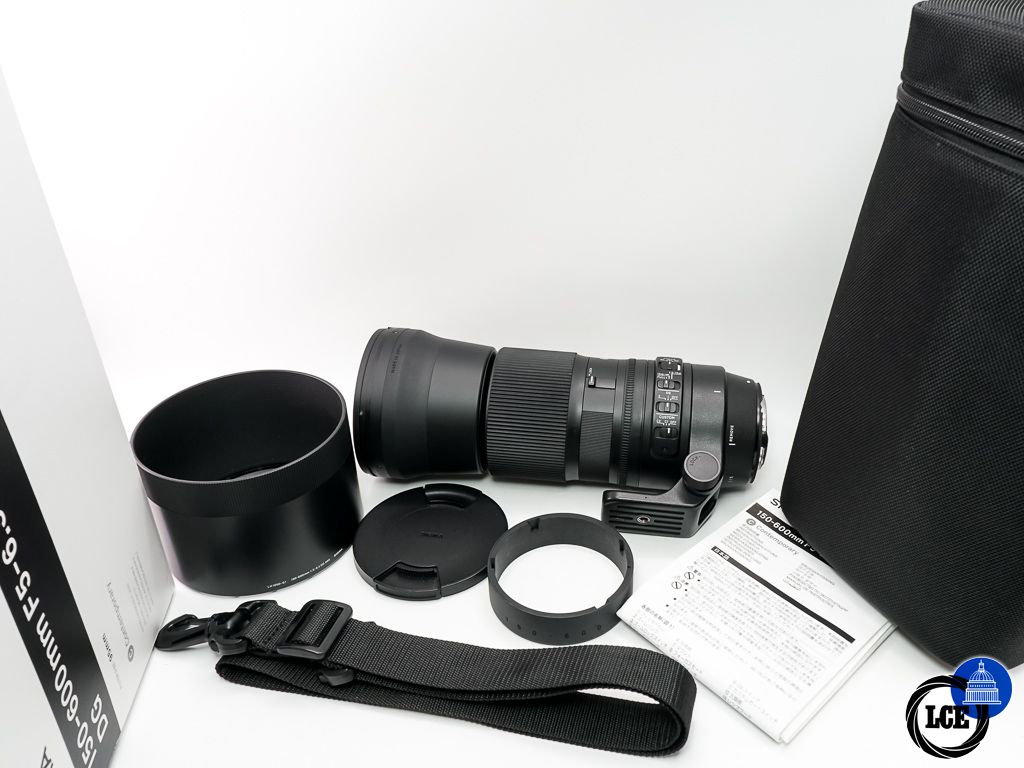 Sigma 150-600mm F5-6.3 Contemporary DG OS HSM * BOXED * 