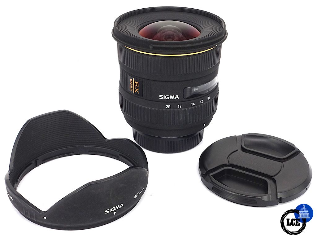 Sigma 10-20mm F4-5.6 DC HSM - Nikon Fit | 4*