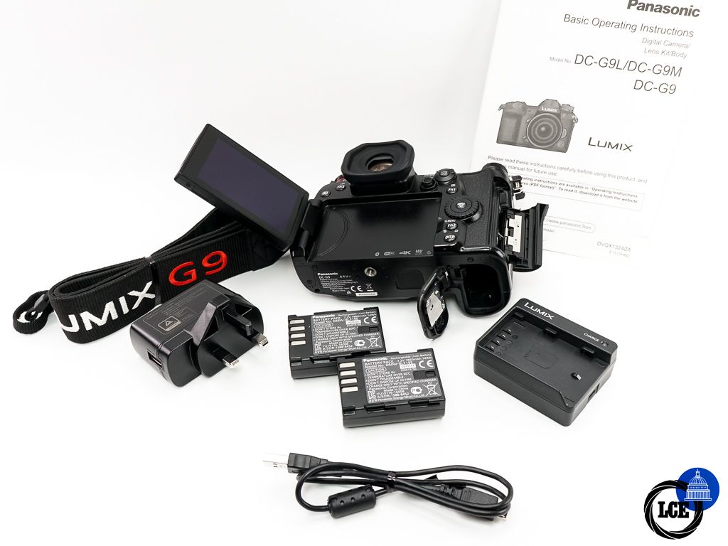 Panasonic G9 Body + Spare Battery