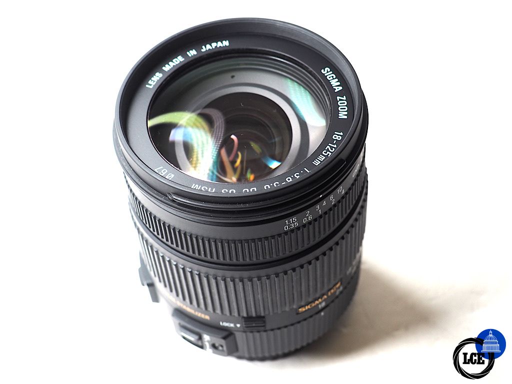 Sigma 18-125mm f3.8-5.6 OS