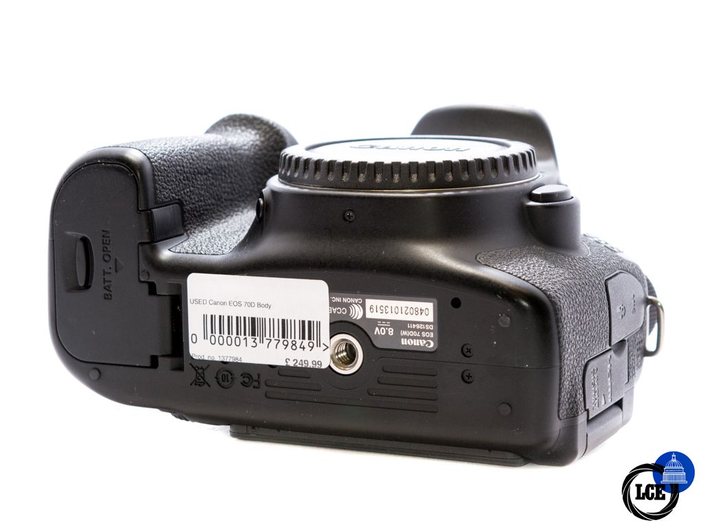 Canon EOS 70D body